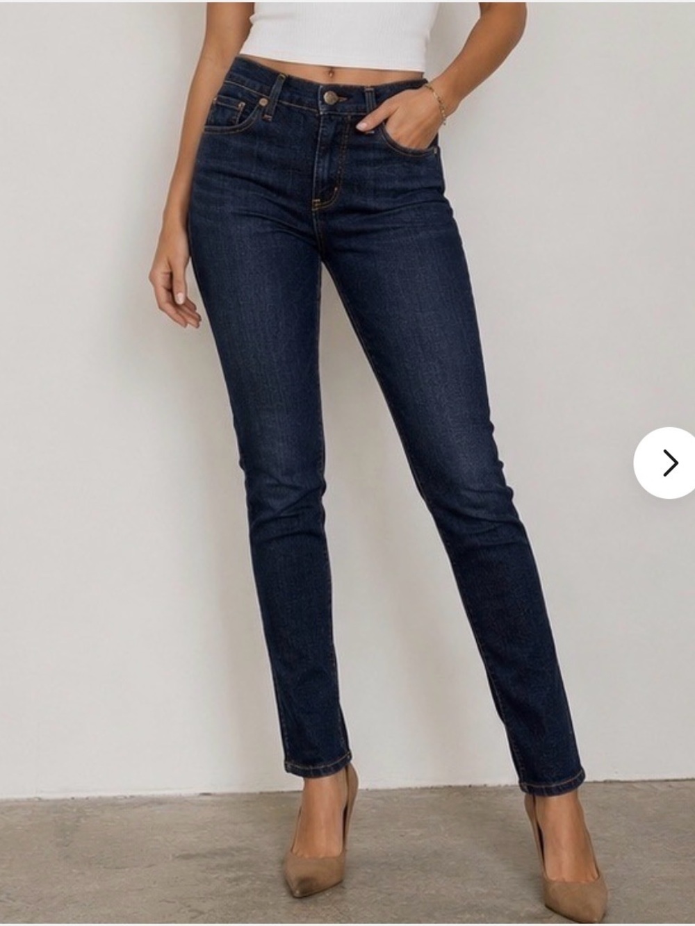 Citizens Of Humanity Dark Indigo Skinny Jeans